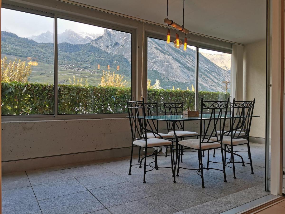 Superbe Studio à Saillon les bains Exterior foto